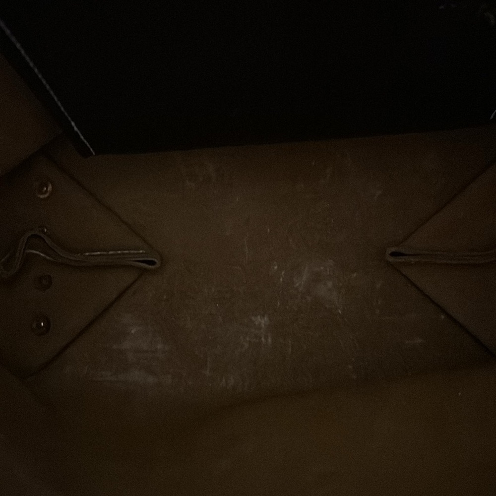 KMM & Co Brown Leather Tote Bag‎ Handcrafted Large - Picture 8 of 13